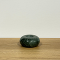 Vintage Green Marble Candlestick Holder