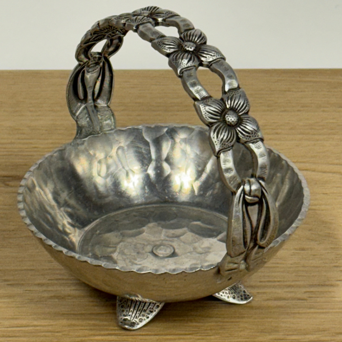 Vintage Candy Dish w/ Floral Motif