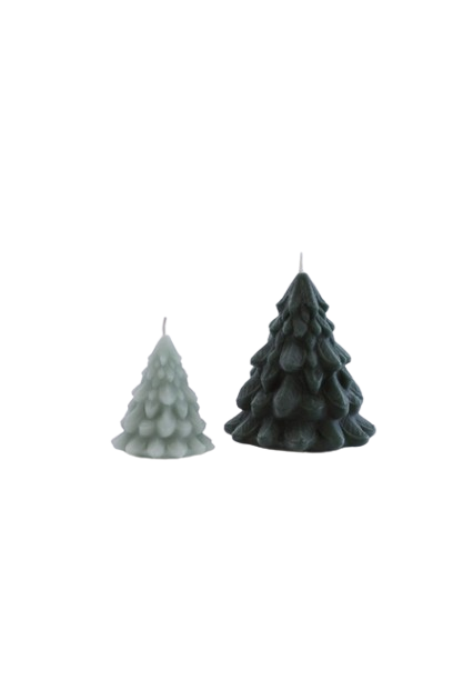 Beeswax Christmas Tree Candle