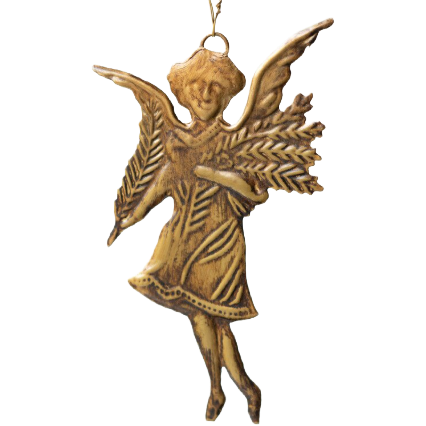Brass Angel Ornament