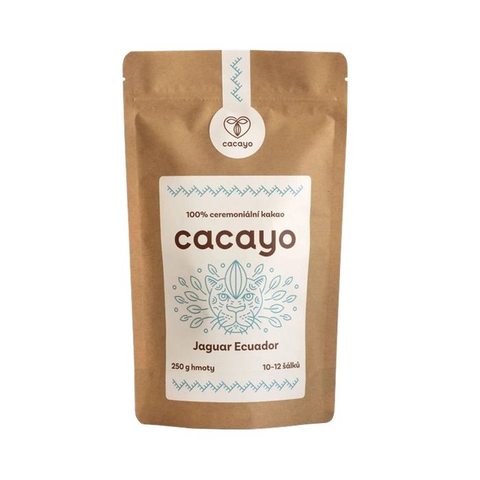 Ceremoniální kakao Ceremoniální kakao Jaguar Ecuador 250 g Cacayo fotografie č. 1