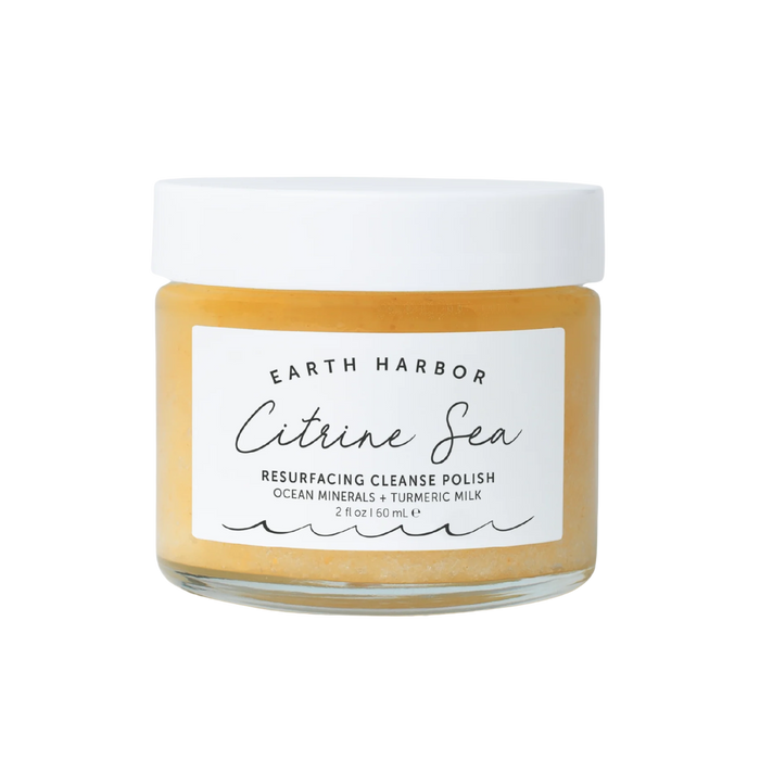 Balzámový pleťový peeling CITRINE SEA zjemňující čistící pleťový peeling s minerály 60 ml Earth Harbor fotografie č. 1