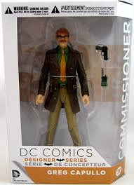 DC Comics designer Series Greg Capullo - Commissioner Gordon - Cyber City Comix