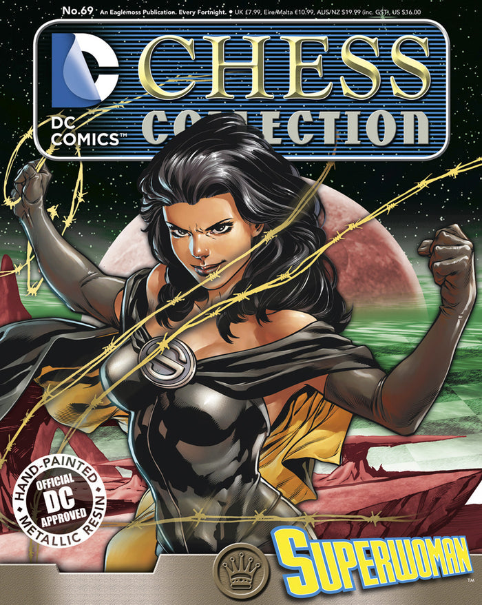 DC Superhero Chess Figurine Magazine Collection - #69 Superwoman - Cyber City Comix