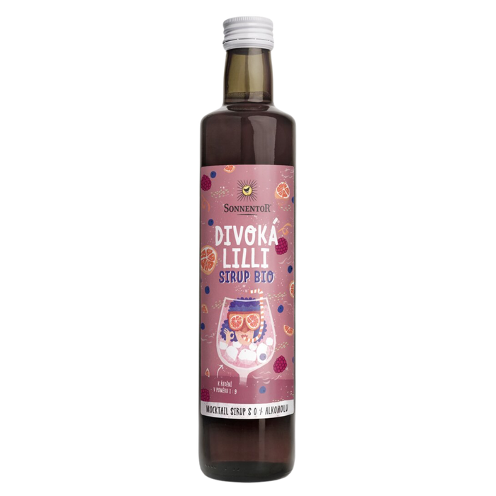 Šťáva Divoká Lilli bio ovocný koncentrát 500 ml Sonnentor fotografie č. 1