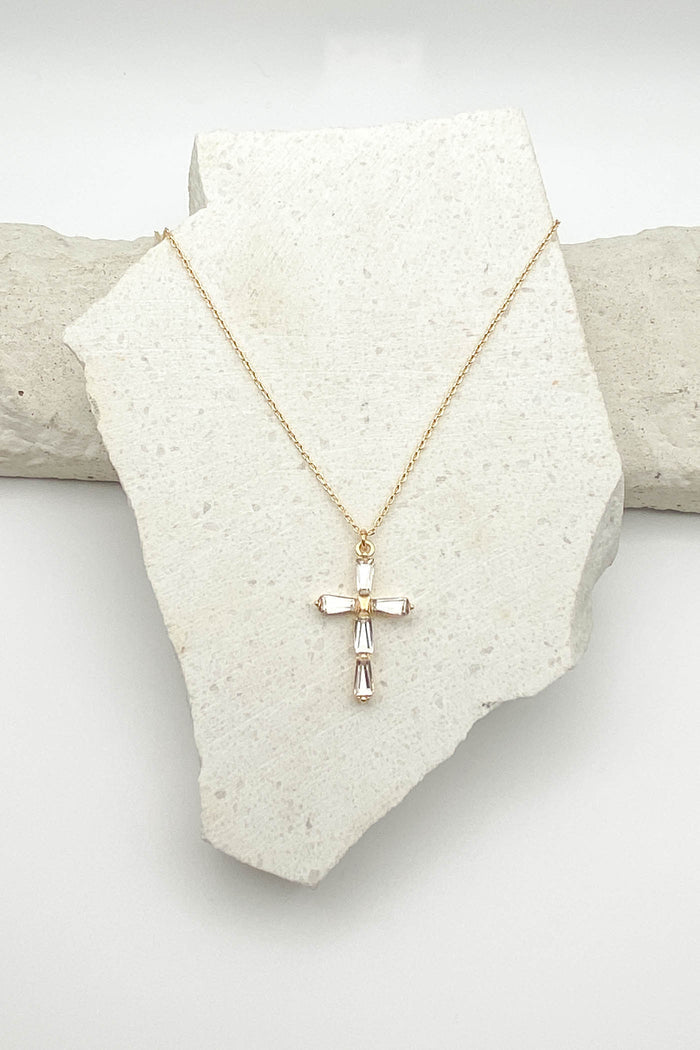 Everyday Gold Cross Necklace