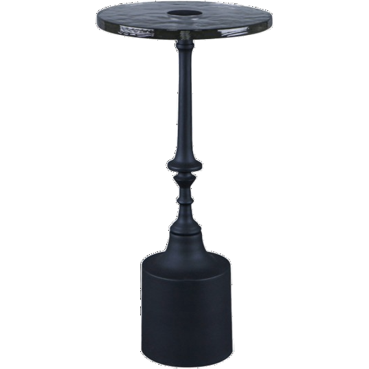 Glass Top Side Table