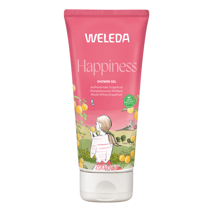 Sprchový gel HAPPINESS Grepový sprchový gel 200 ml Weleda fotografie č. 1
