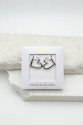 Heart Hoop Earrings