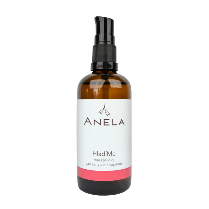 Intimní olej HLADÍME masážní olej pro ženy v menopauze 100 ml Anela fotografie č. 1