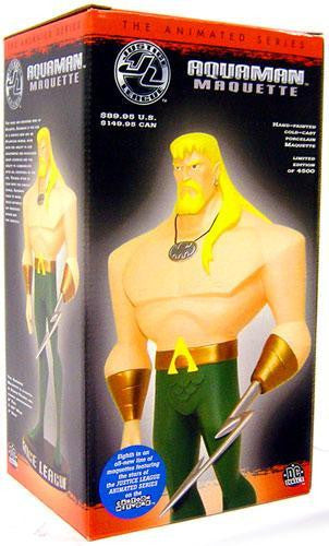 Justice League Animated - Aquaman Maquette - Cyber City Comix
