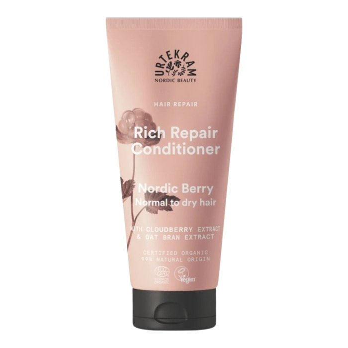 Kondicionér Kondicionér regenerační na poškozené vlasy Ostružina (Nordic Berry) 180 ml Urtekram fotografie č. 1