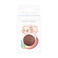 Konjac houba Konjac houba s červeným jílem a věšáčkem Mořská panna 1 ks Konjac Sponge fotografie č. 1