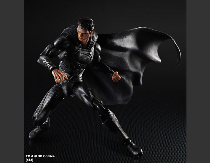 Man of Steel - Black Costume Superman - Cyber City Comix