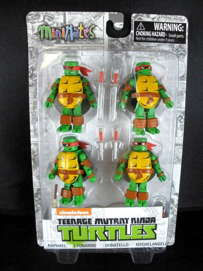 Mini-Mates: Tmnt 4-Pack - Cyber City Comix