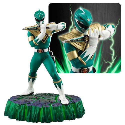 MMPR Green Ranger Figuarts Zero statue - Cyber City Comix