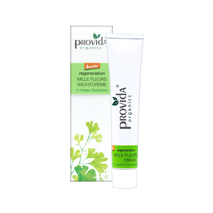 Pleťový krém Noční regenerační krém na zvýšení elasticity pro suchou a zralou pleť MILLE FLEURS 50 ml Provida Organics fotografie č. 1