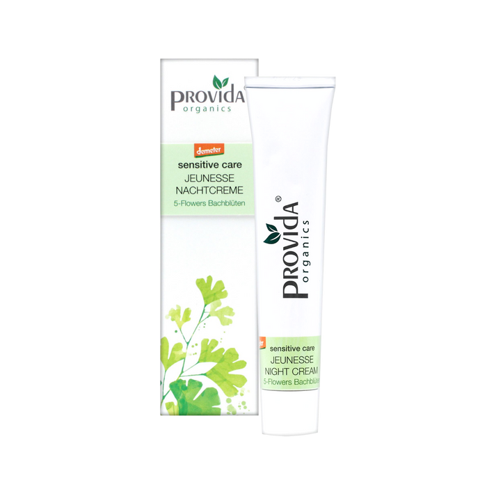 Pleťový krém Noční regenerační krém s pěstícím účinkem pro normální a citlivou pleť JEUNESSE 50 ml Provida Organics fotografie č. 1