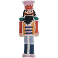 Nutcracker Shaped Hook Pillow 22x8