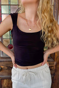 Open Back Wrap Top