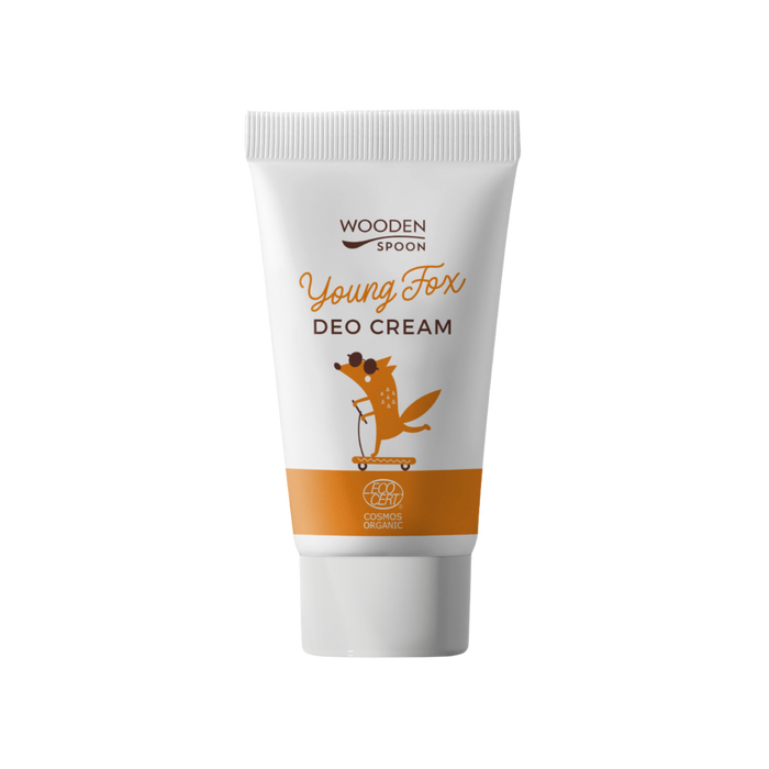 Deodorant Přírodní krémový deodorant s aplikátorem Young Fox 40 ml Wooden Spoon fotografie č. 1