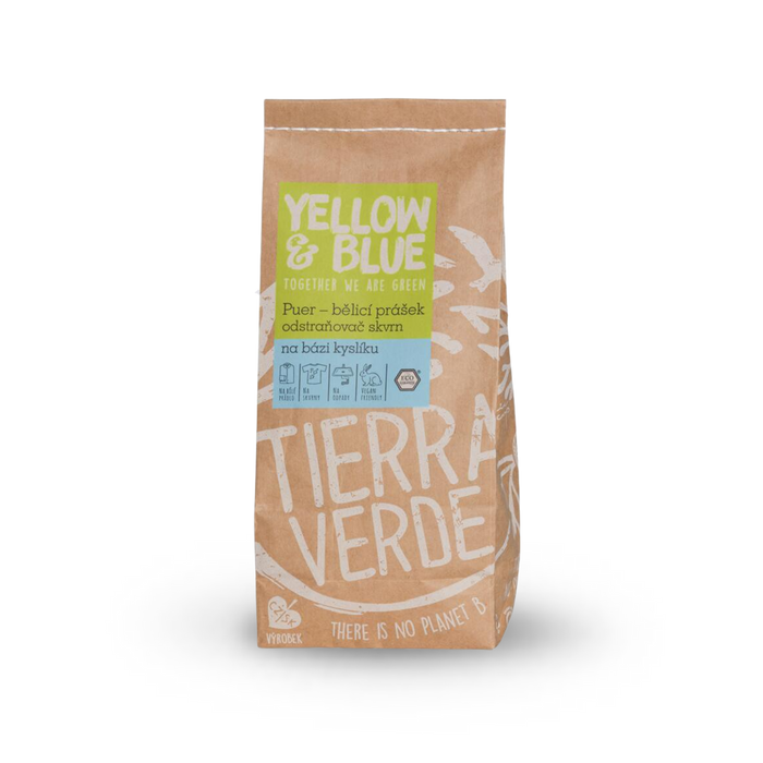 Jednodruhové suroviny Puer bělící prášek 1 kg Tierra Verde fotografie č. 1