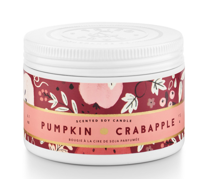 Pumpkin Crabapple Small Candle