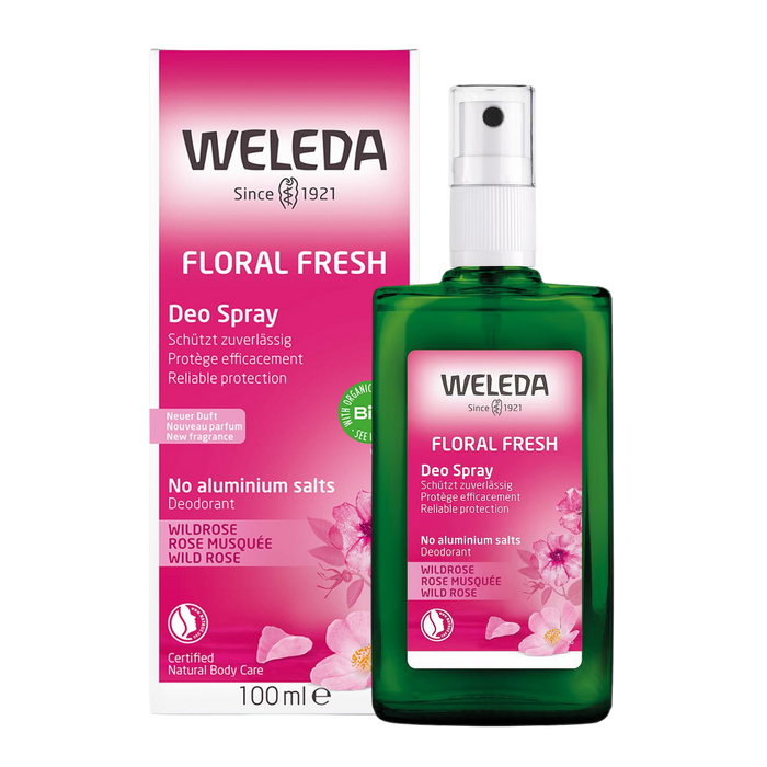 Deodorant Růžový deodorant 100 ml Weleda fotografie č. 1