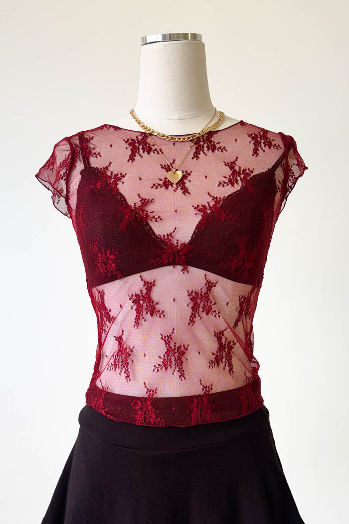 Burgundy / Small