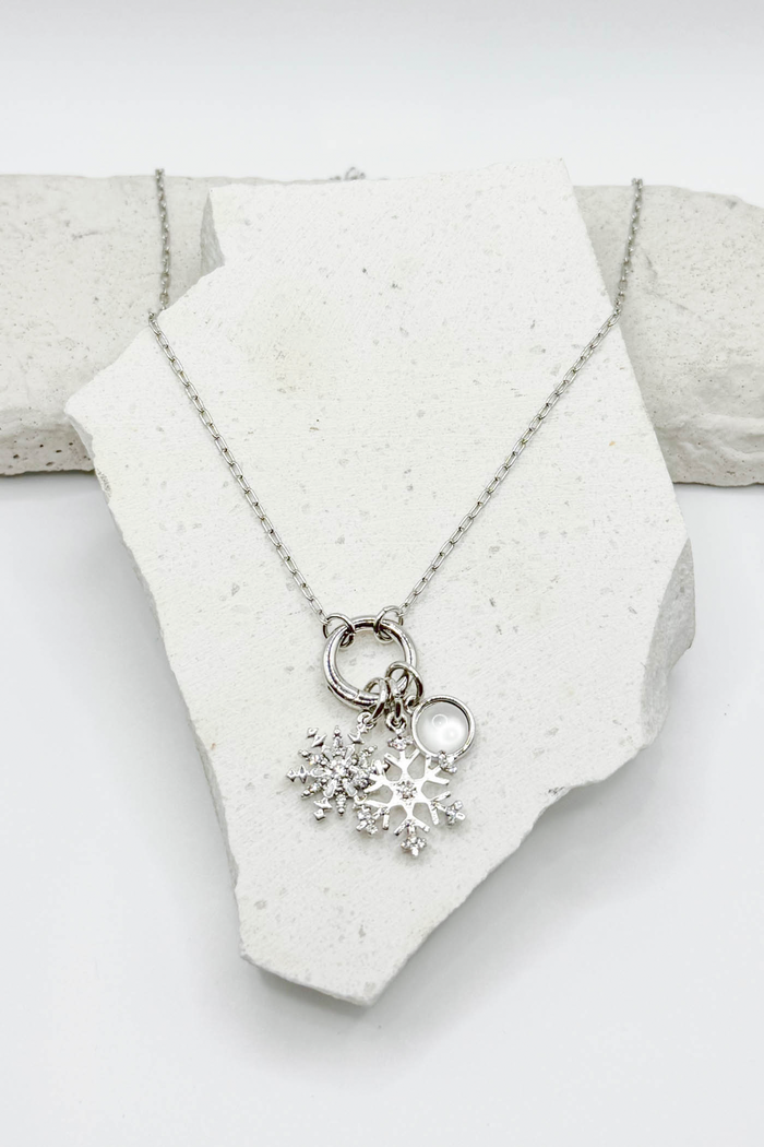 Snowflake Charm Necklace