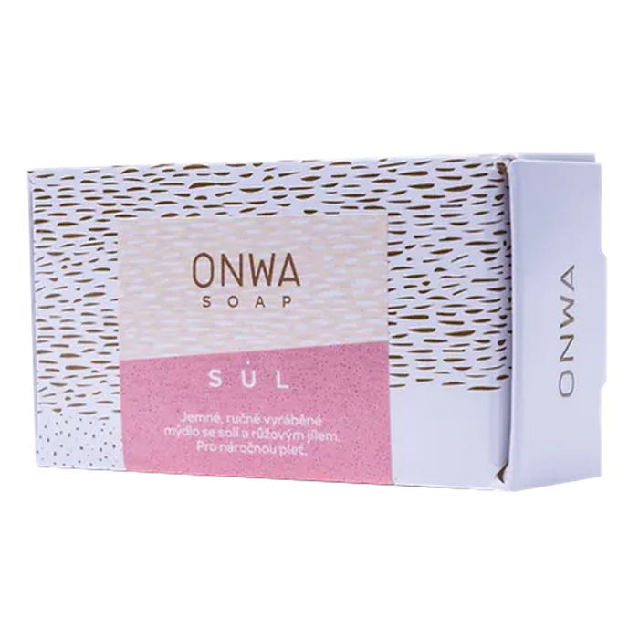 Tuhé mýdlo Solné tuhé mýdlo SŮL 130 g ONWA soap fotografie č. 2