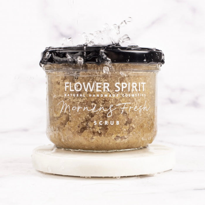 Tělový scrub Solný tělový scrub Morning Fresh 240 g Flower Spirit fotografie č. 2