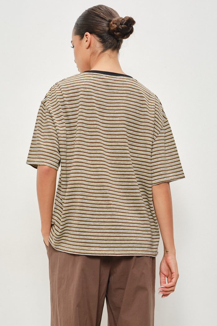 Striped Oversized Tee