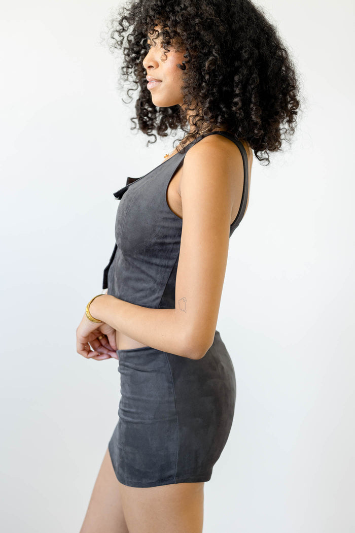 Suede Vest