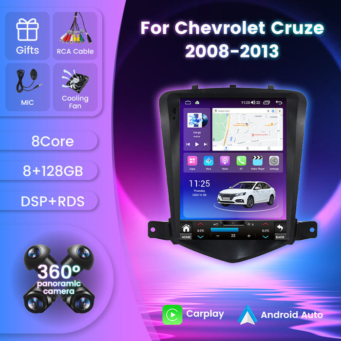 Suitable for 08-13 chevrolet cruze cruze vertical screen navigation reversing image car navigation system