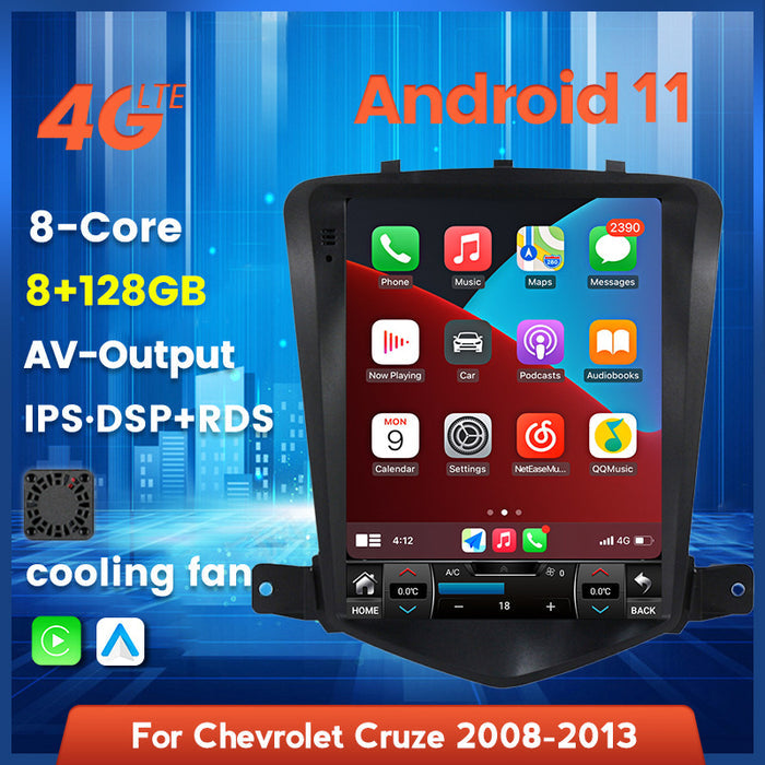 Suitable for 08-13 chevrolet cruze cruze vertical screen navigation reversing image car navigation system