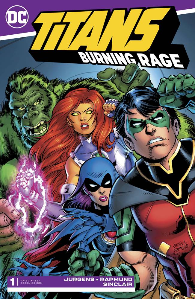 TITANS BURNING RAGE FULL SET