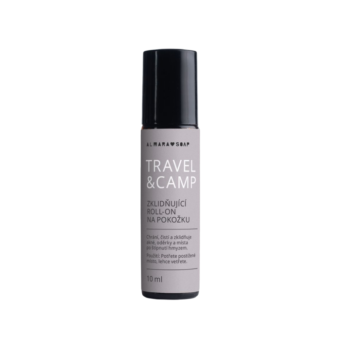 SOS sérum Travel 'n' Camp SOS Zklidňující roll-on na pokožku 10 ml Almara Soap fotografie č. 1