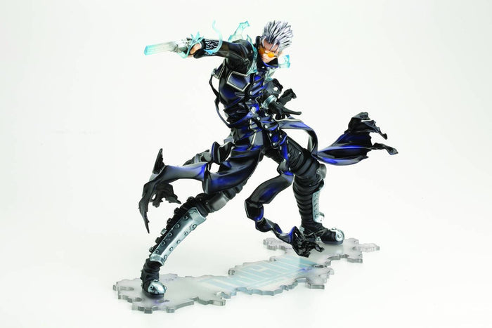 Trigun Badlands Rumble Vash ArtFx J Statue Black Version - Cyber City Comix