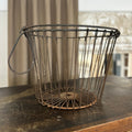 Vintage Metal Oyster Basket