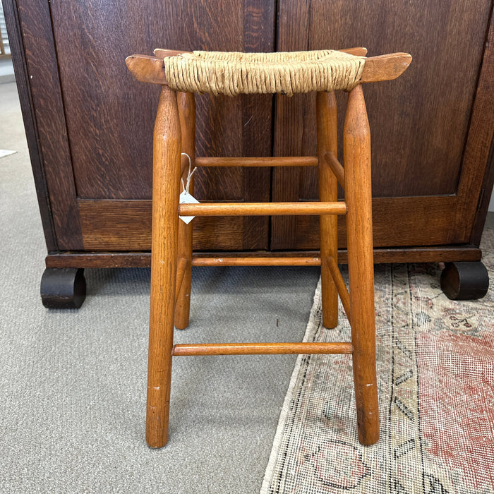 Vintage Woven Stool