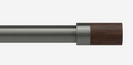 Wood Finial - Adjustable Curtain Rod